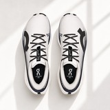 ON Cloudboom Max - White | Black — upper detail