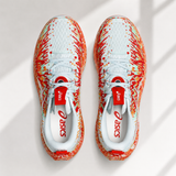 ASICS Noosa Tri 16 - Sky | Cherry Tomato — upper detail