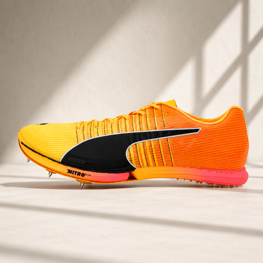 PUMA evoSPEED Forte Nitro Elite 2 Spikes - Sun Stream — front